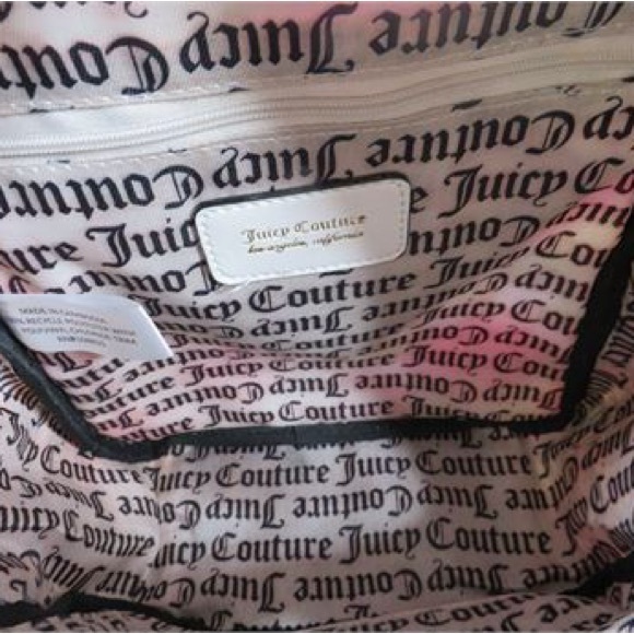 NWT Juicy Couture Rosie Mini Backpack White Multi Rose Adjustable Straps New! main image 4